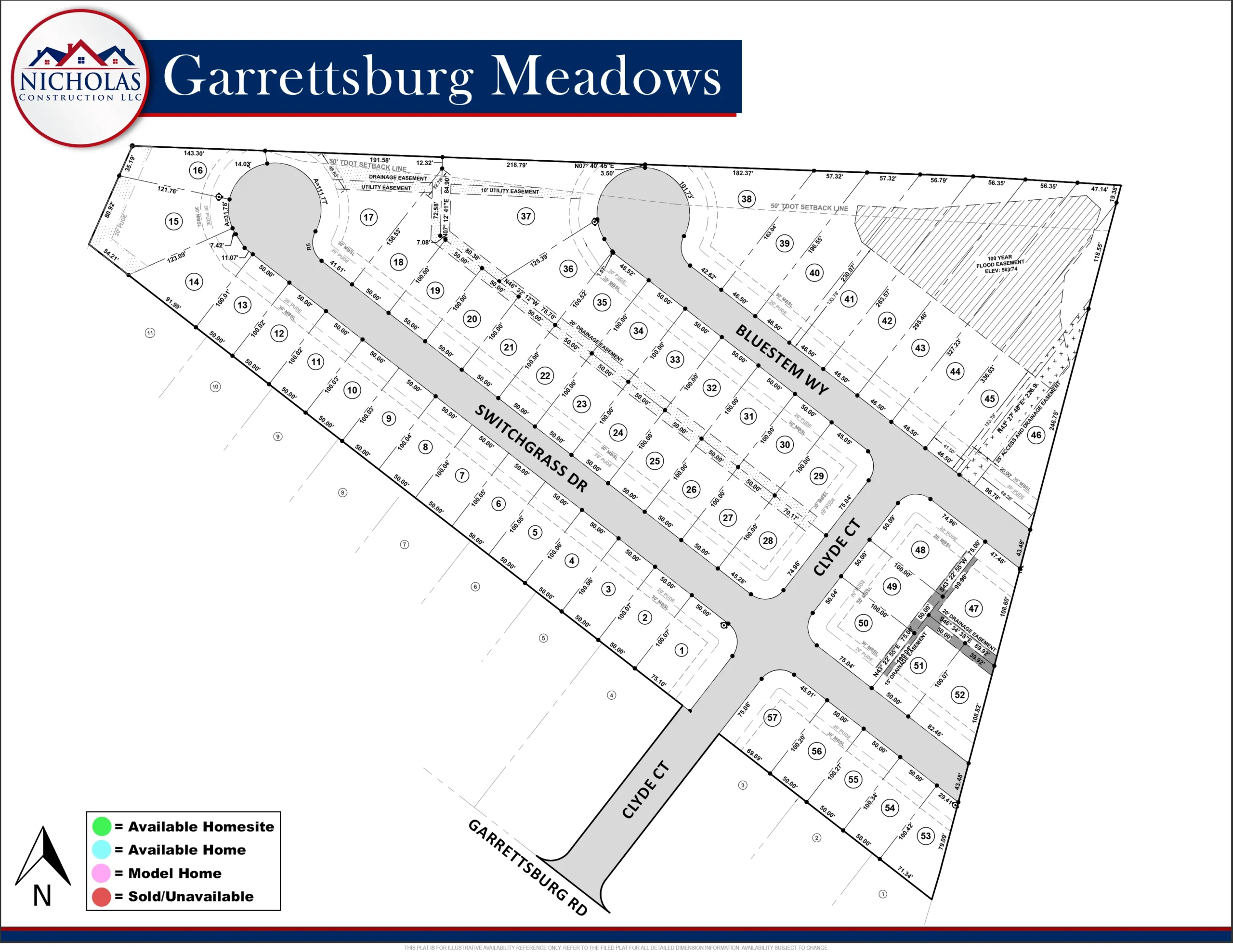 Garrettsburg Meadows Marketing Plat