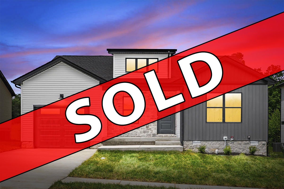 SOLD 182 Dewberry Court Sycamore Hills Nicholas Construction Home Builders Clarksville TN 4.17.25